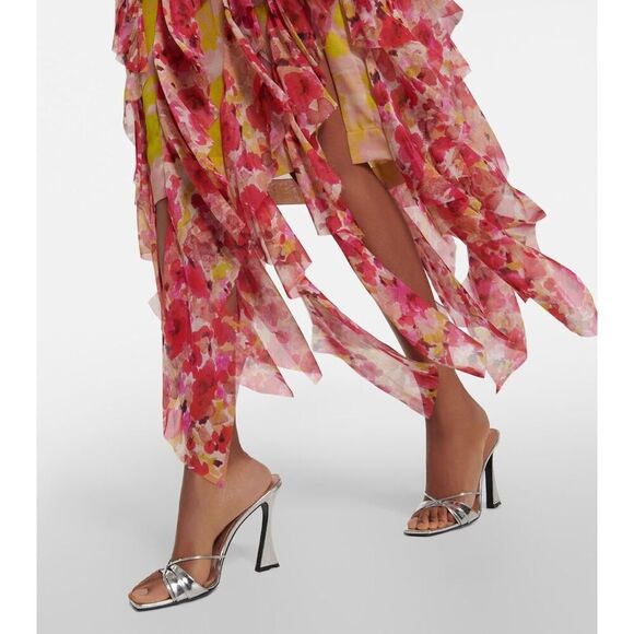 D'Accori Lust Metallic Leather Mules Size 38.5 $690 - Picture 4 of 9